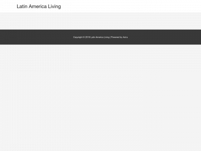 latinamericaliving.com snapshot