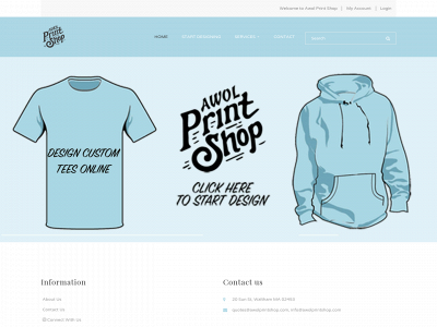 awolprintshop.com snapshot