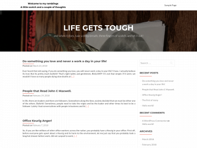 somescotchandathought.com snapshot