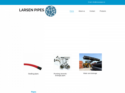 larsenpipes.no snapshot
