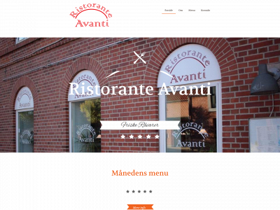 ristoranteavanti.dk snapshot