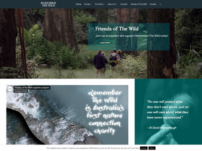 rememberthewild.org.au snapshot