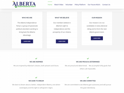 albertaindependence.ca snapshot