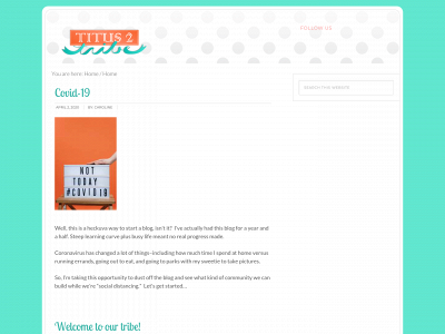 titus2tribe.com snapshot