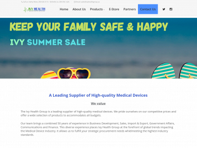 ivyhealthgroup.net snapshot