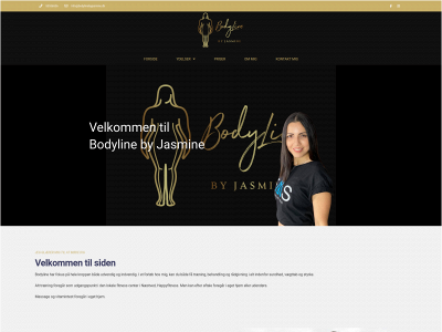 bodylinebyjasmine.dk snapshot