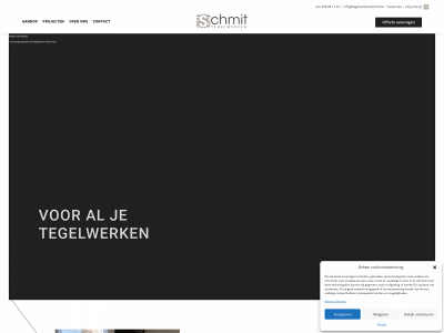 tegelwerkenschmit.be snapshot