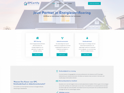 epcertify.be snapshot