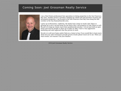 jgrealtyservice.com snapshot