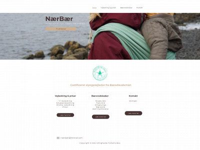 naerbaer.dk snapshot