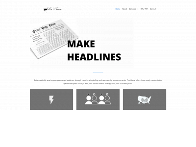 pen-name.com snapshot