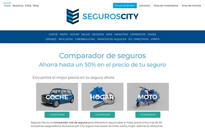 seguroscity.com snapshot