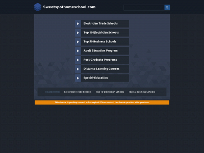 sweetspothomeschool.com snapshot