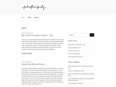 fabafterforty.blog snapshot