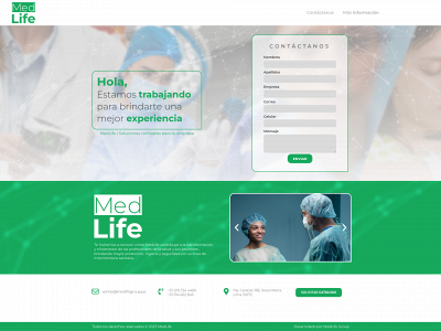 medlifegroup.pe snapshot