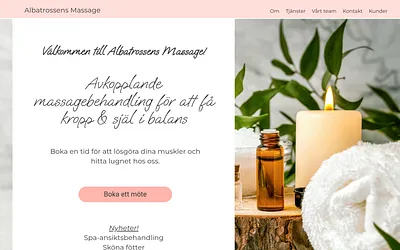 albatrossensmassage.se snapshot
