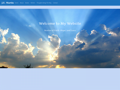 jemartinauthor.com snapshot