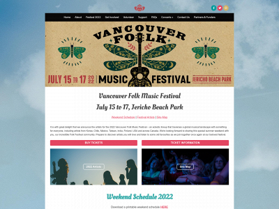 thefestival.bc.ca snapshot