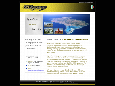 cybertecholdings.com snapshot