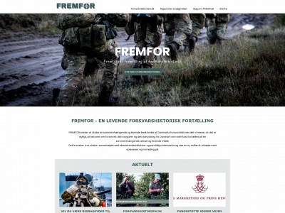 fremfor.dk snapshot