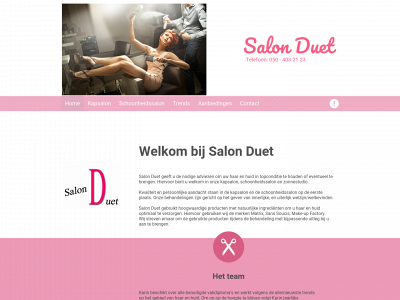salonduet.nl snapshot