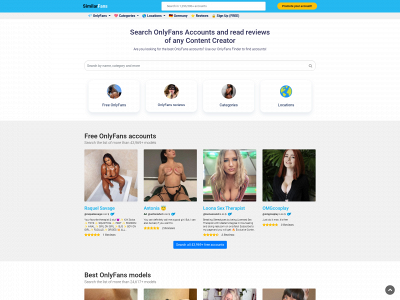similarfans.com snapshot
