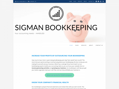 sigmanbookkeeping.com snapshot