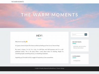 thewarmmoments.com snapshot