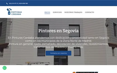 www.pinturascardaba.es snapshot