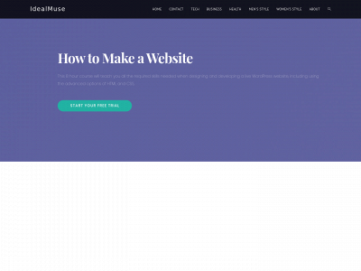 idealmuse.com snapshot