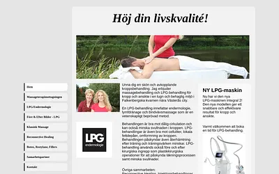 massageterapimottagningen.se snapshot