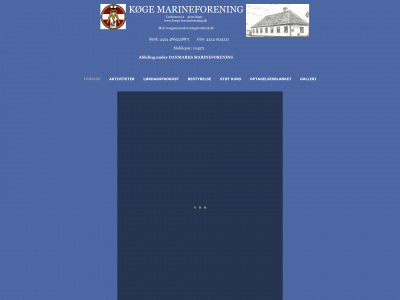 koege-marineforening.dk snapshot