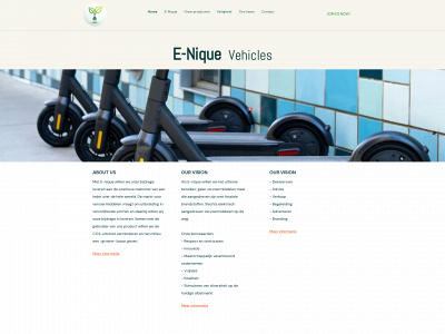 e-nique.nl snapshot