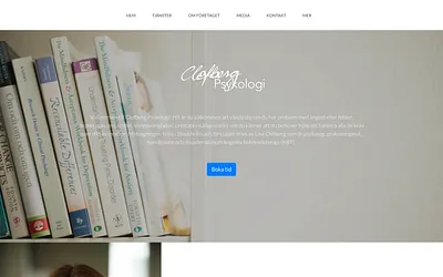 clefbergpsykologi.se snapshot
