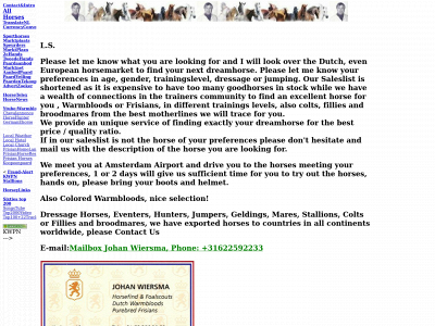 horselinks.nl snapshot