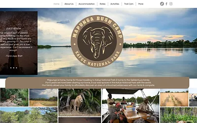 mapunga-bush-camp.com snapshot
