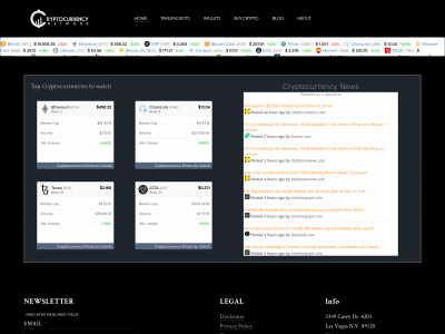 www.crypto-currency-network.com snapshot