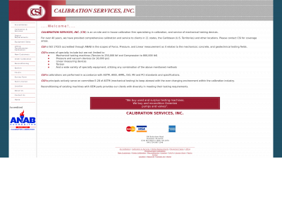 calibrationinc.com snapshot