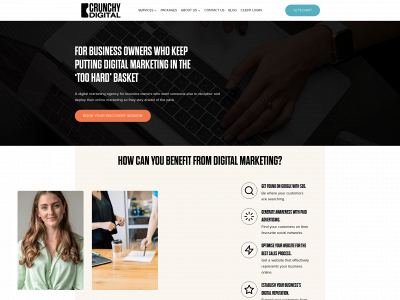 crunchydigital.com.au snapshot