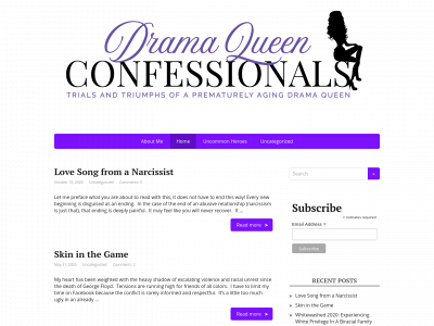 dramaqueenconfessionals.com snapshot