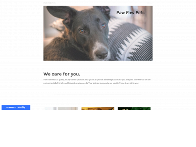 paw-paw-pets.weebly.com snapshot