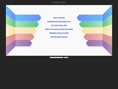 kviziko.online snapshot