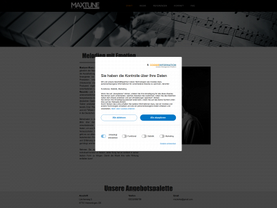 maxtune-music.com snapshot