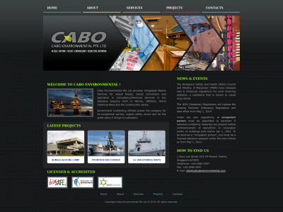 caboenvironmental.com snapshot