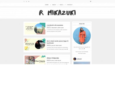 rmikazuki.com snapshot