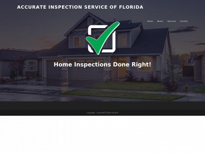 accurateinspectionserviceofflorida.com snapshot