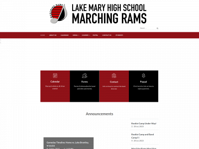 marchingrams.org snapshot