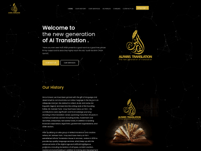 alfaristranslation.com snapshot