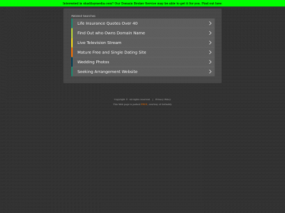 shadilaymedia.com snapshot