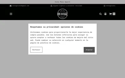 onstagerocks.com snapshot